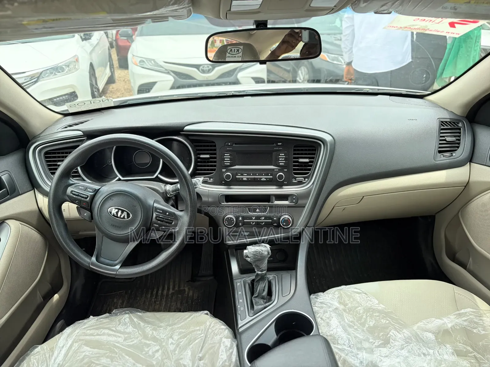 Kia Optima 2015 White