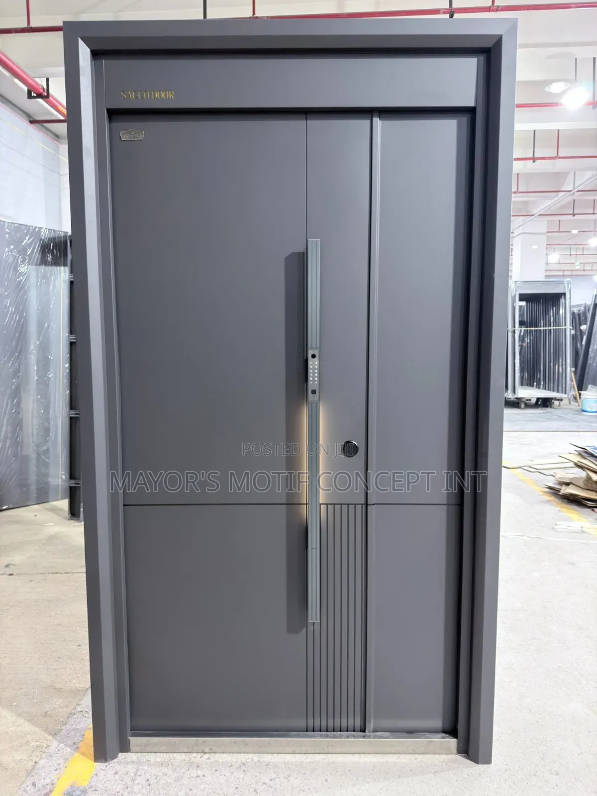 Door With Smart Lock