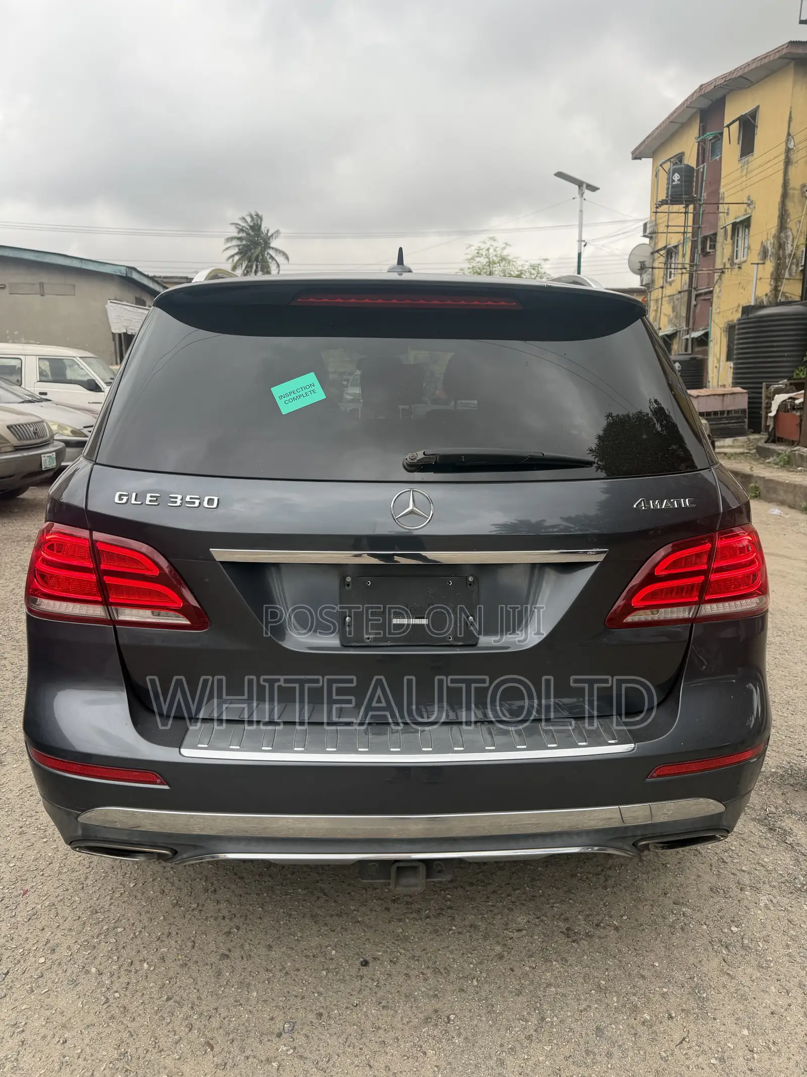 Mercedes-Benz GLE-Class GLE 350d 4MATIC 2016 Gray