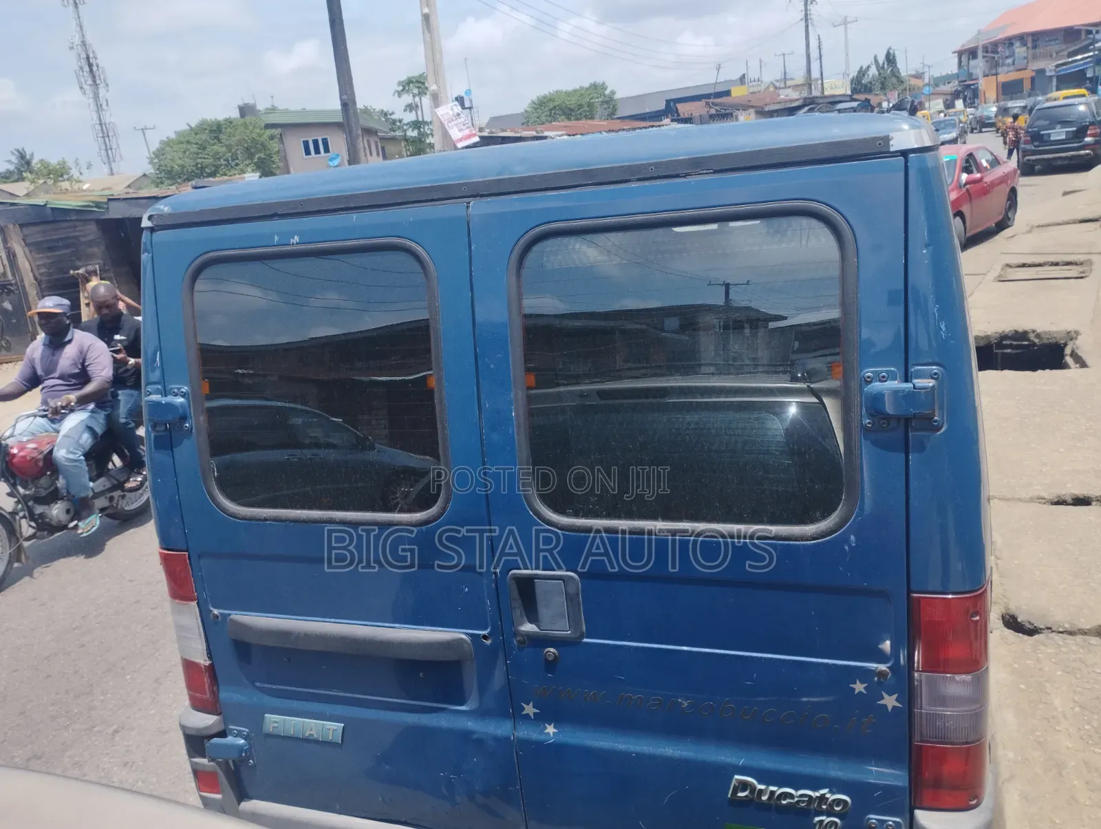 Fiat Ducato 2001 Blue