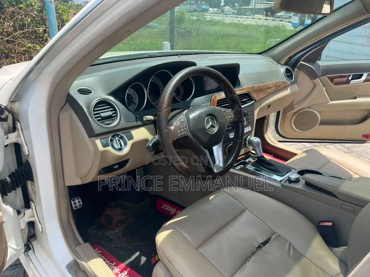 Mercedes-Benz C300 2012 White