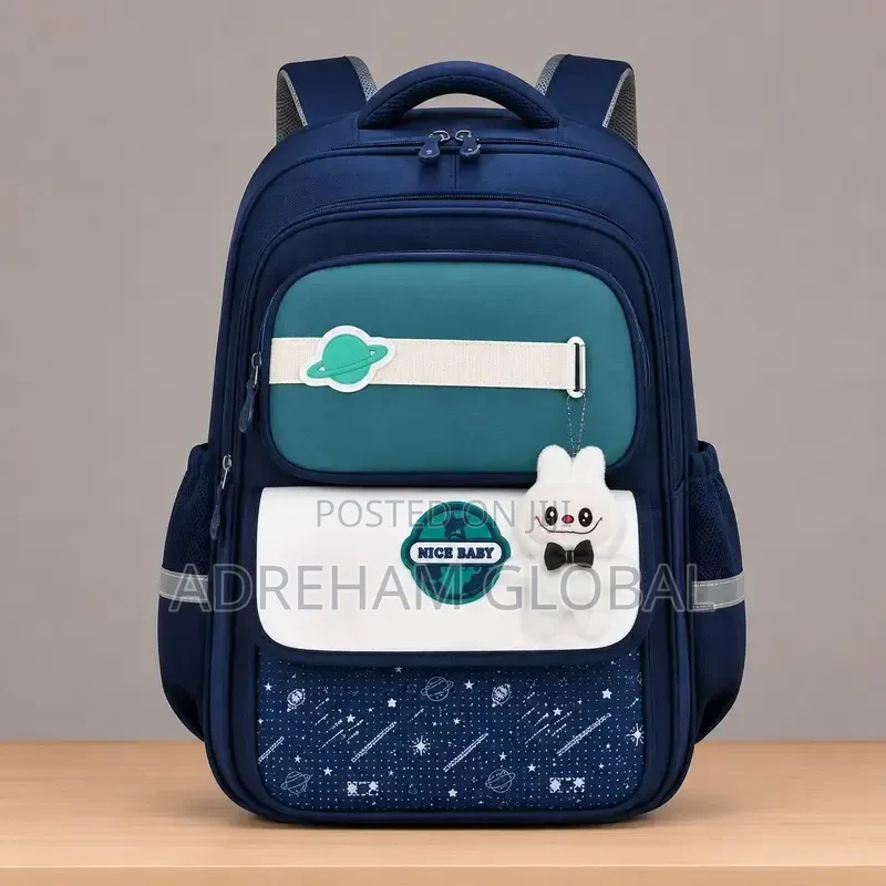 Quality Orthopedic Fancy Schoolbag With Labubu Suitable for Pri 4-Jss3