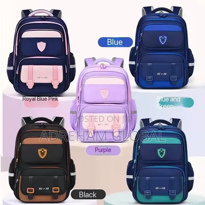 QUALITY ORTHOPEDIC SCHOOL BAG DESIGN 7 Suitable for Primary 3-Jss2
