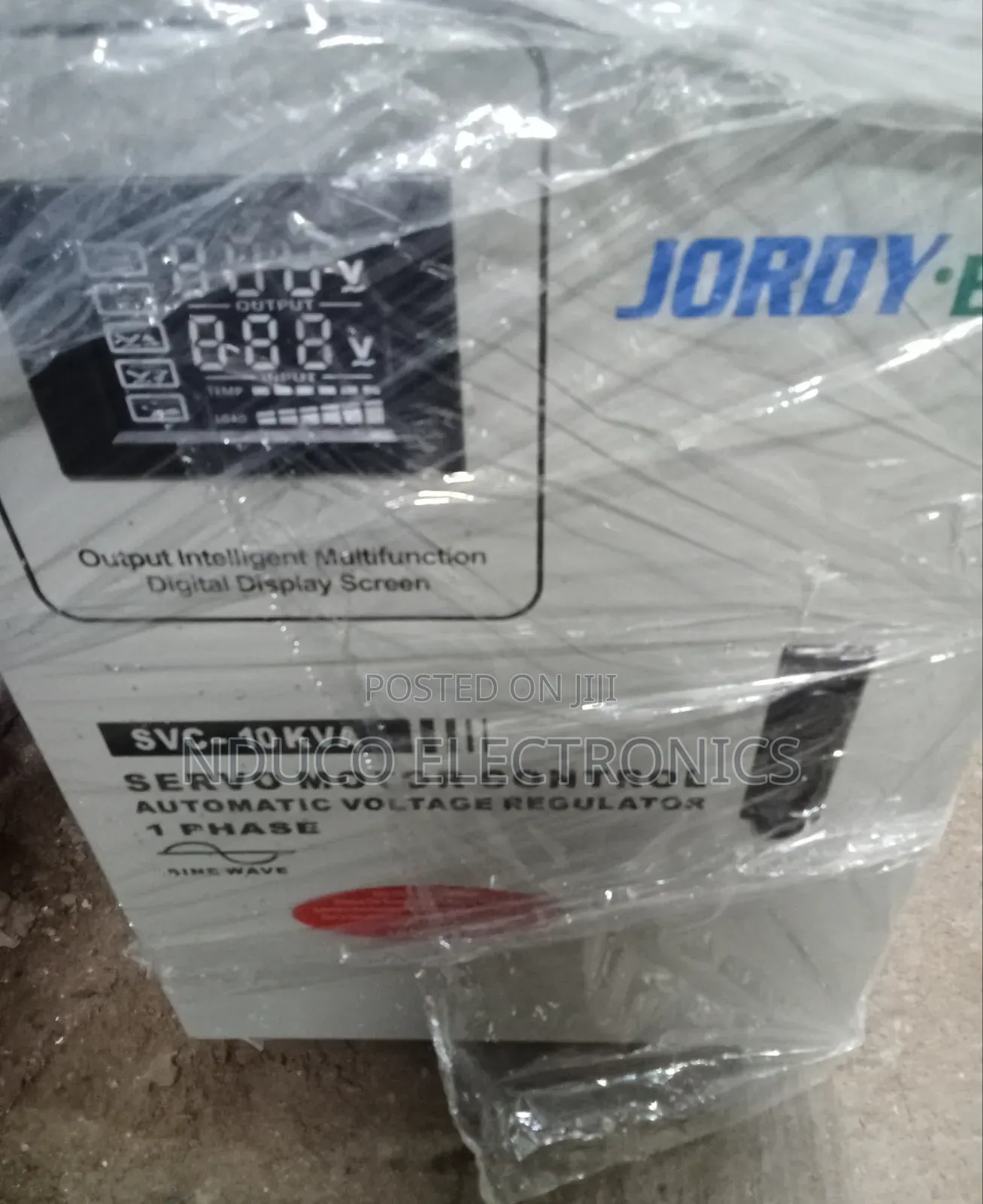 Jordy Industrial 10kva Stabiliser