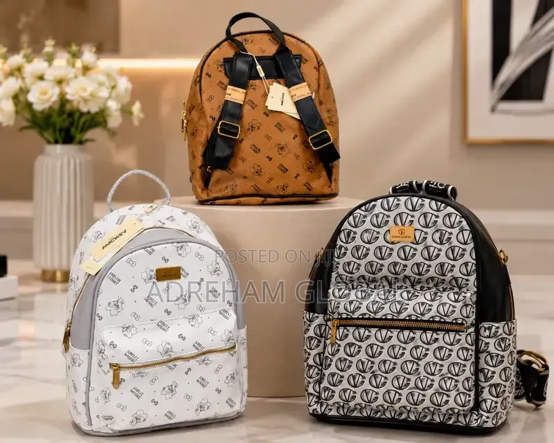 Quality Pure Leather Fancy Backpack