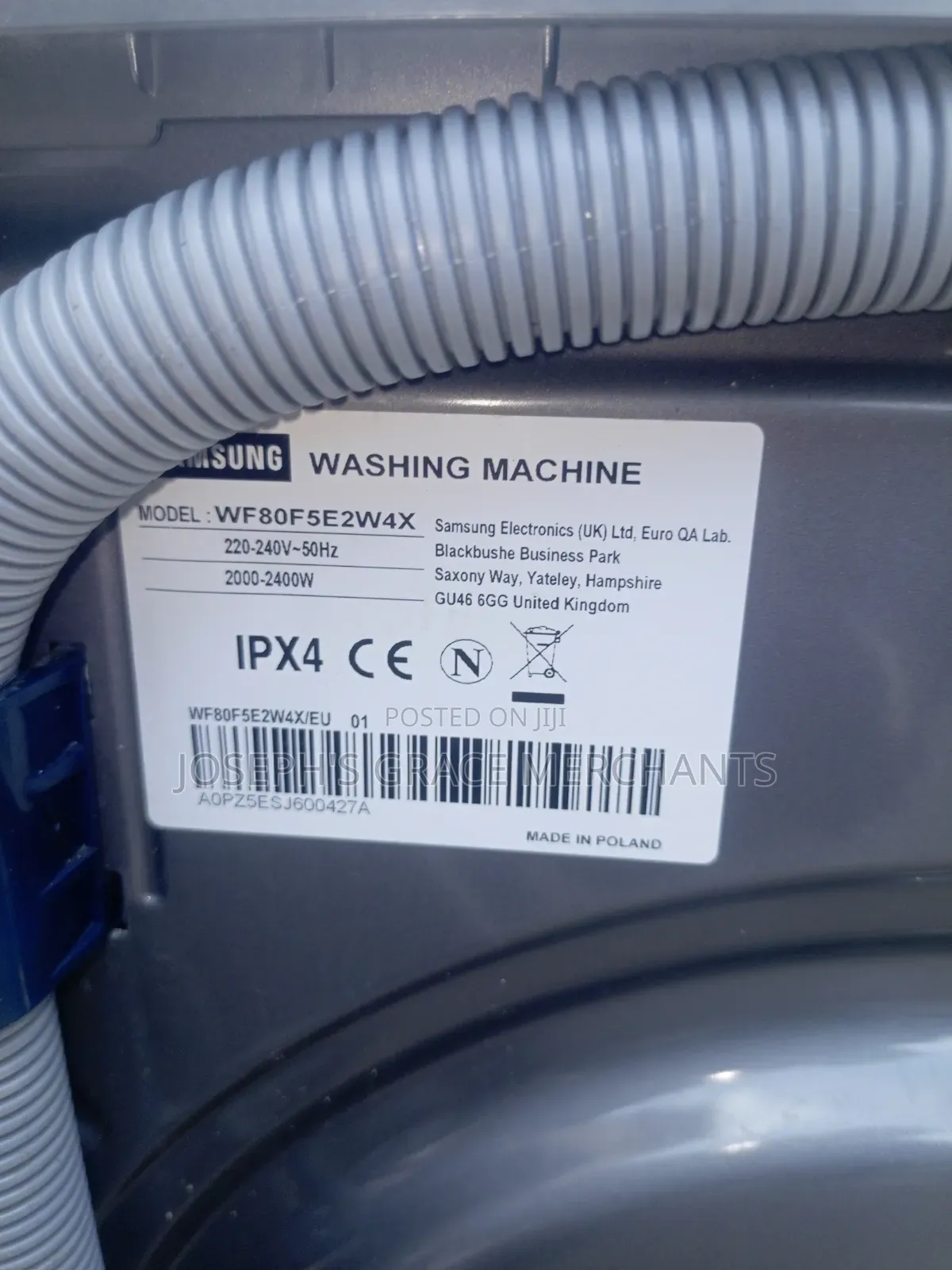 8kg Samsung Washing Machine. England 3 Month Used. (Digital Inverter)