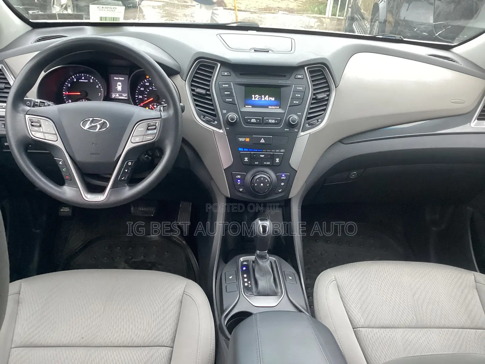 Hyundai Santa Fe Limited 4dr SUV (3.3L 6cyl 6A) 2015 White