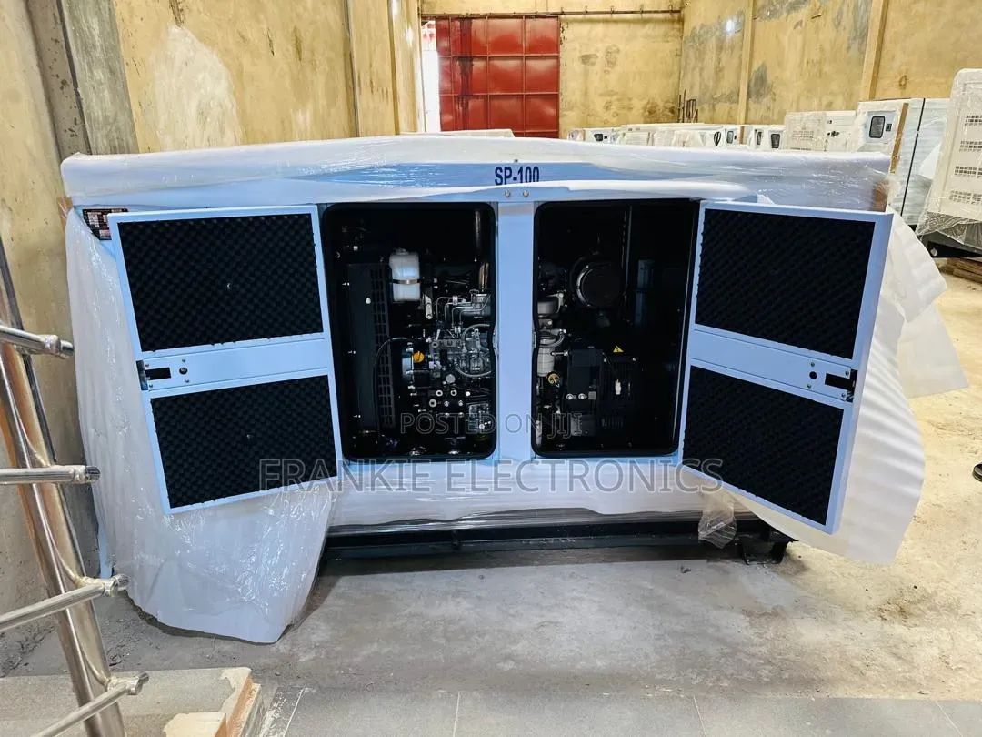 Perkins 100kVA Silent Diesel Generator 100% Copper Coil
