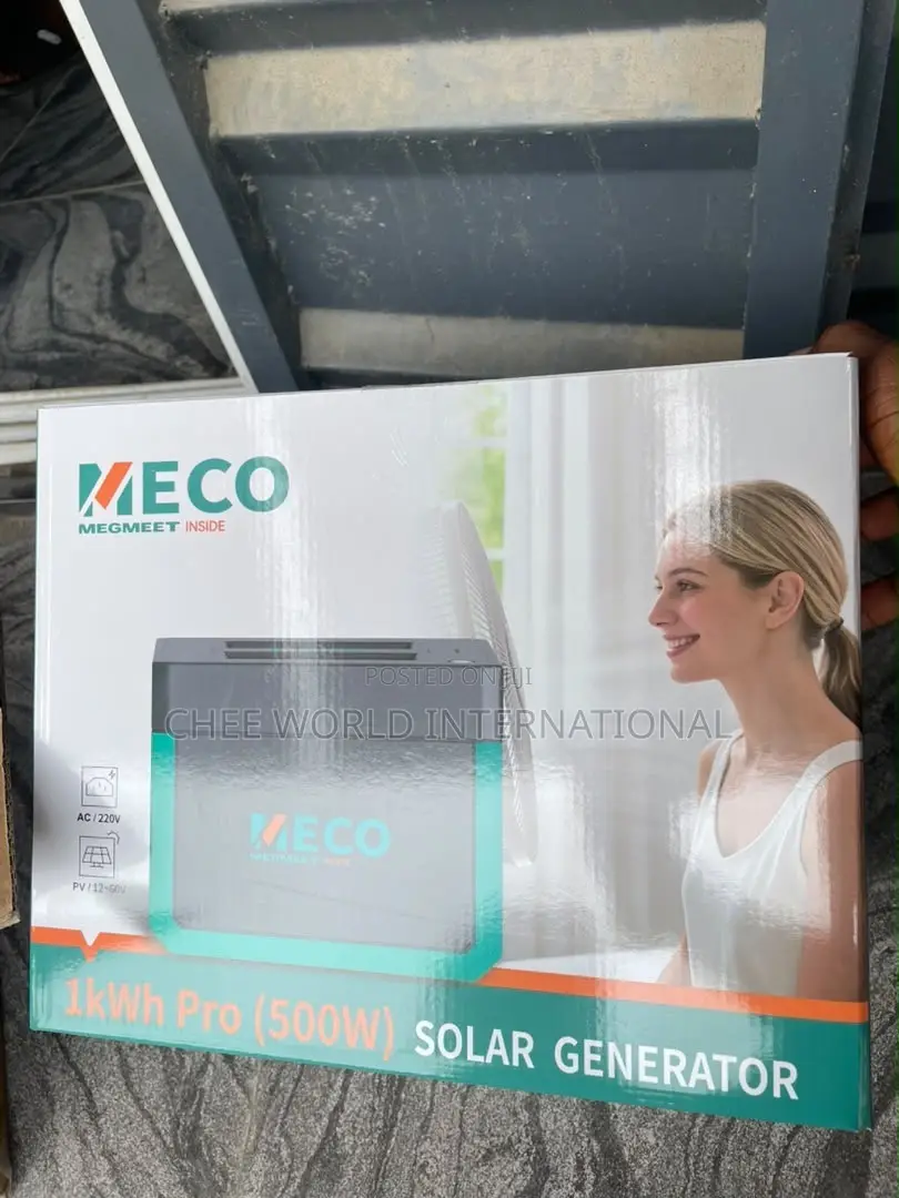 Original MECO 1KWh Pro 500W Solar Generator | Power Station