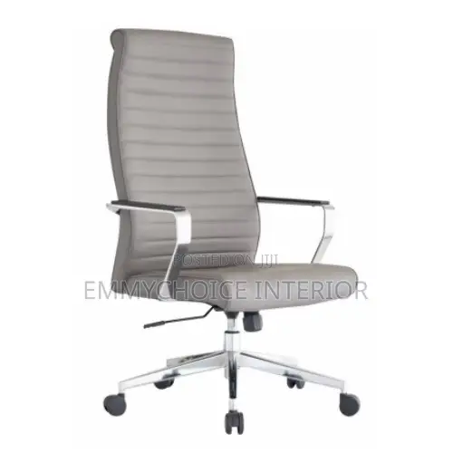 Premium Executive Office Chair- High-Back Leather