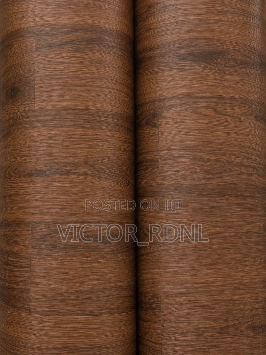 Oak Wood Thick Vinyl Carpet