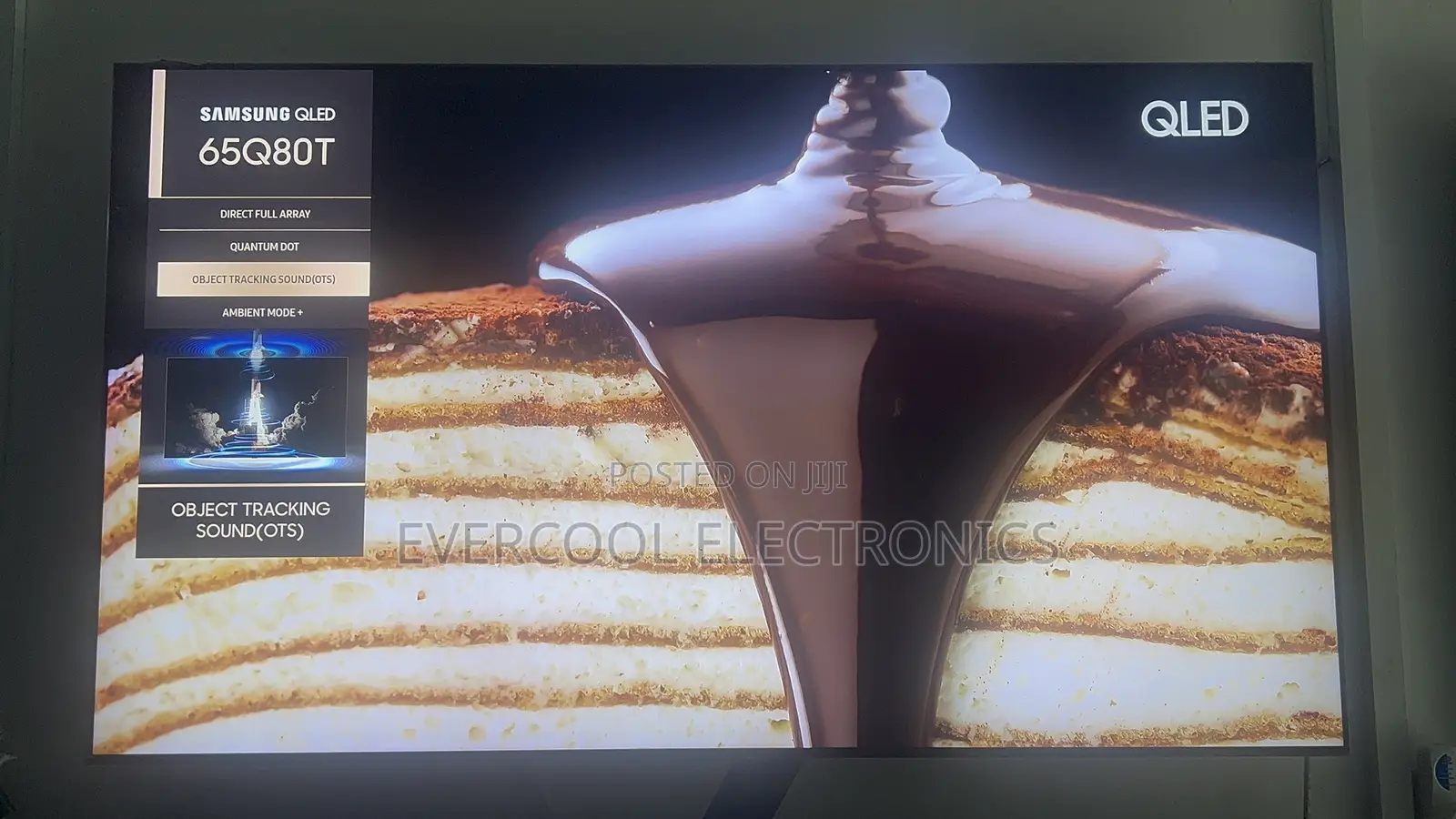 Premium 65” Samsung Q80t Qled Smart TV