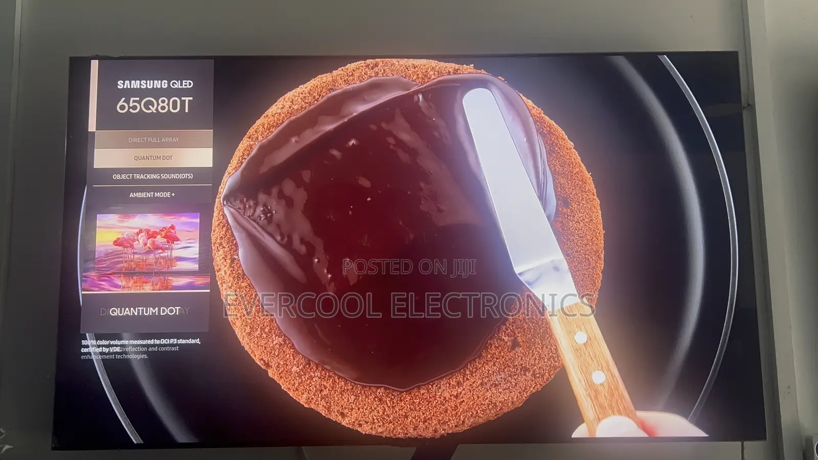 Premium 65” Samsung Q80t Qled Smart TV