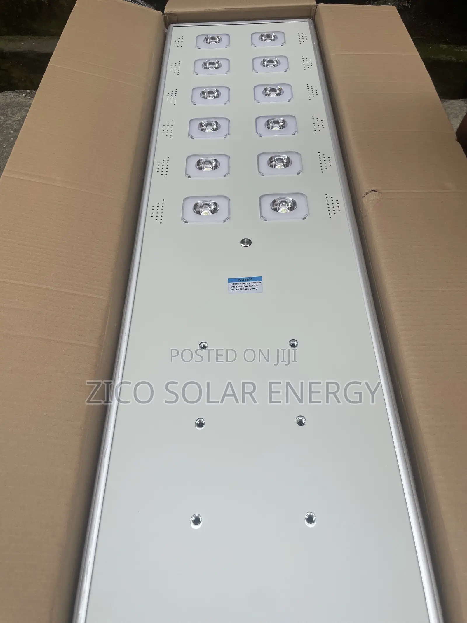 12eye 100w Solar Street Light