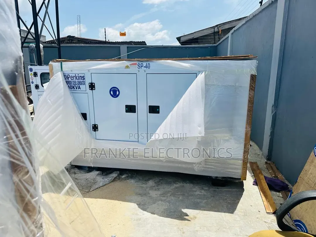 Original 40kVA Perkins Generator – Strong Reliable 100% Copper Coil