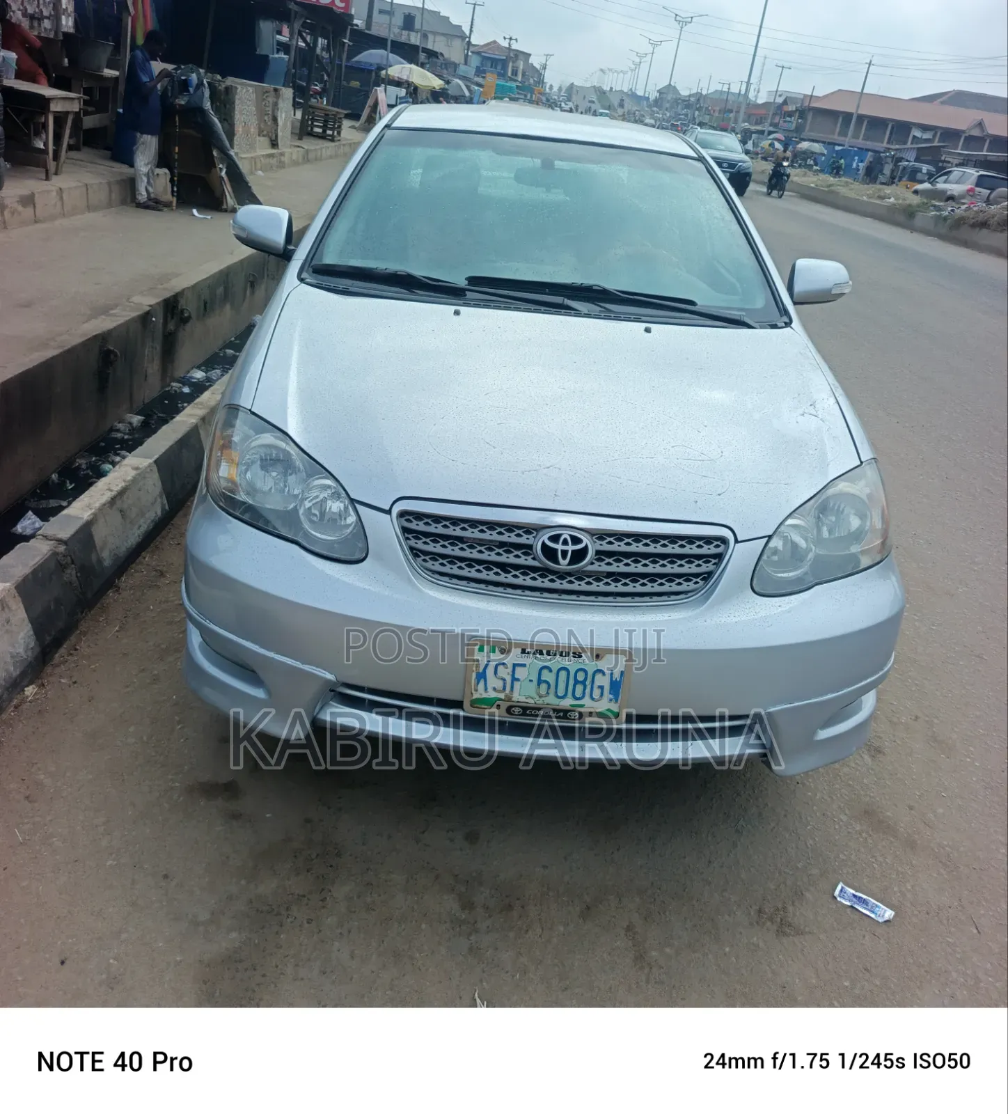 Toyota Corolla 2007 Silver