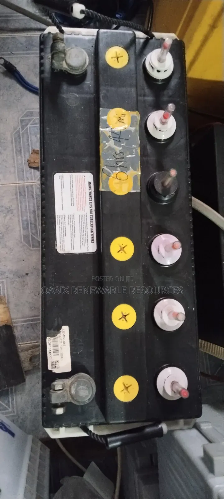 Luminous 220ah Tubular Battery