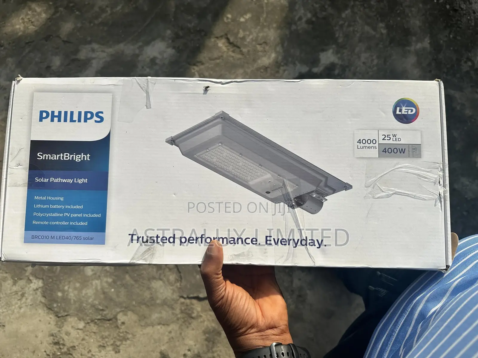 Philips Solar Street Light BRCO10 Led40/765 Kit G2