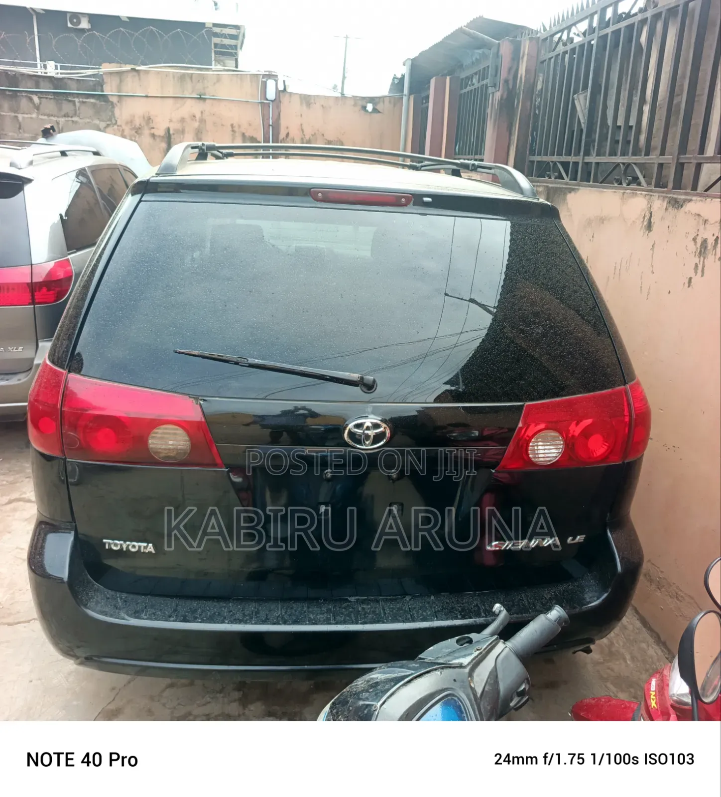 Toyota Sienna 2008 Black