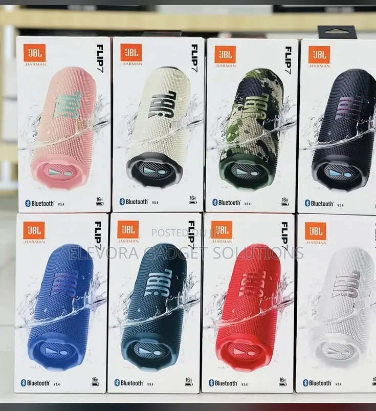 Original JBL Flip 7 - 16Hrs Battery - Bluetooth 5.4 - Waterproof IP68