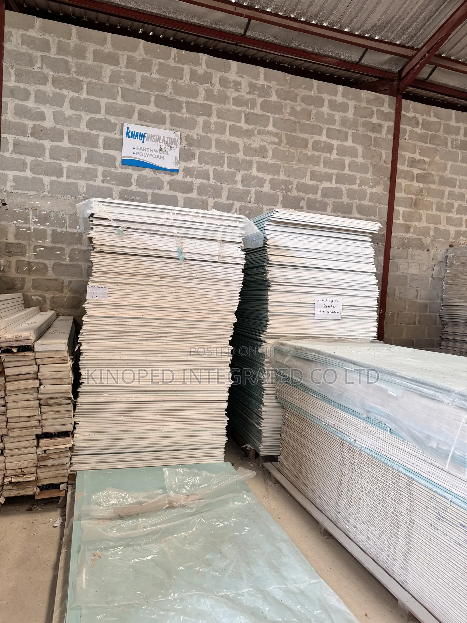 Standard Knauf Drywall Plasterboards for Ceilings Partitions