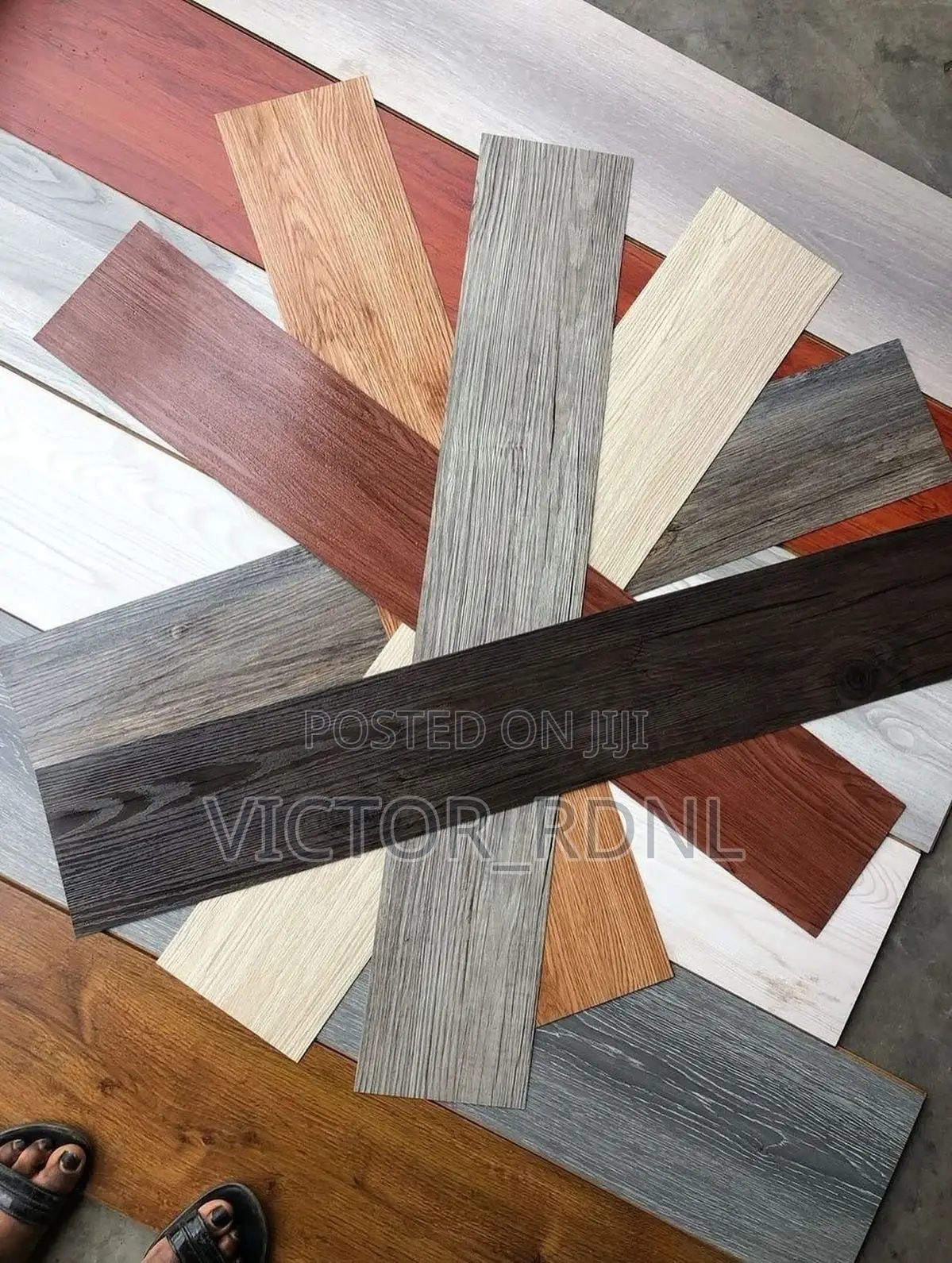 High Thickness Vinyl Rubber Tiles