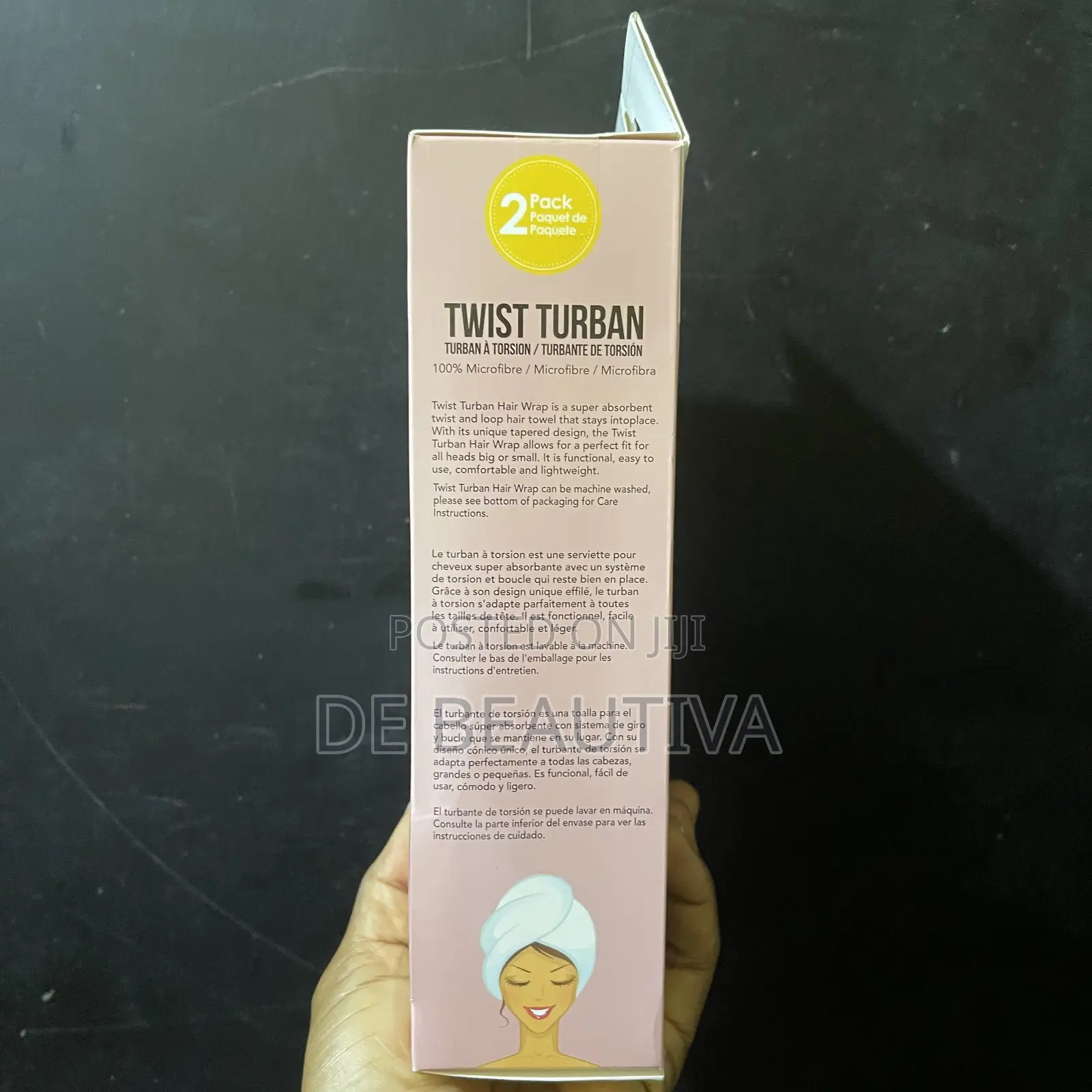 Ideal Bath Super Absorbent Hair Wrap