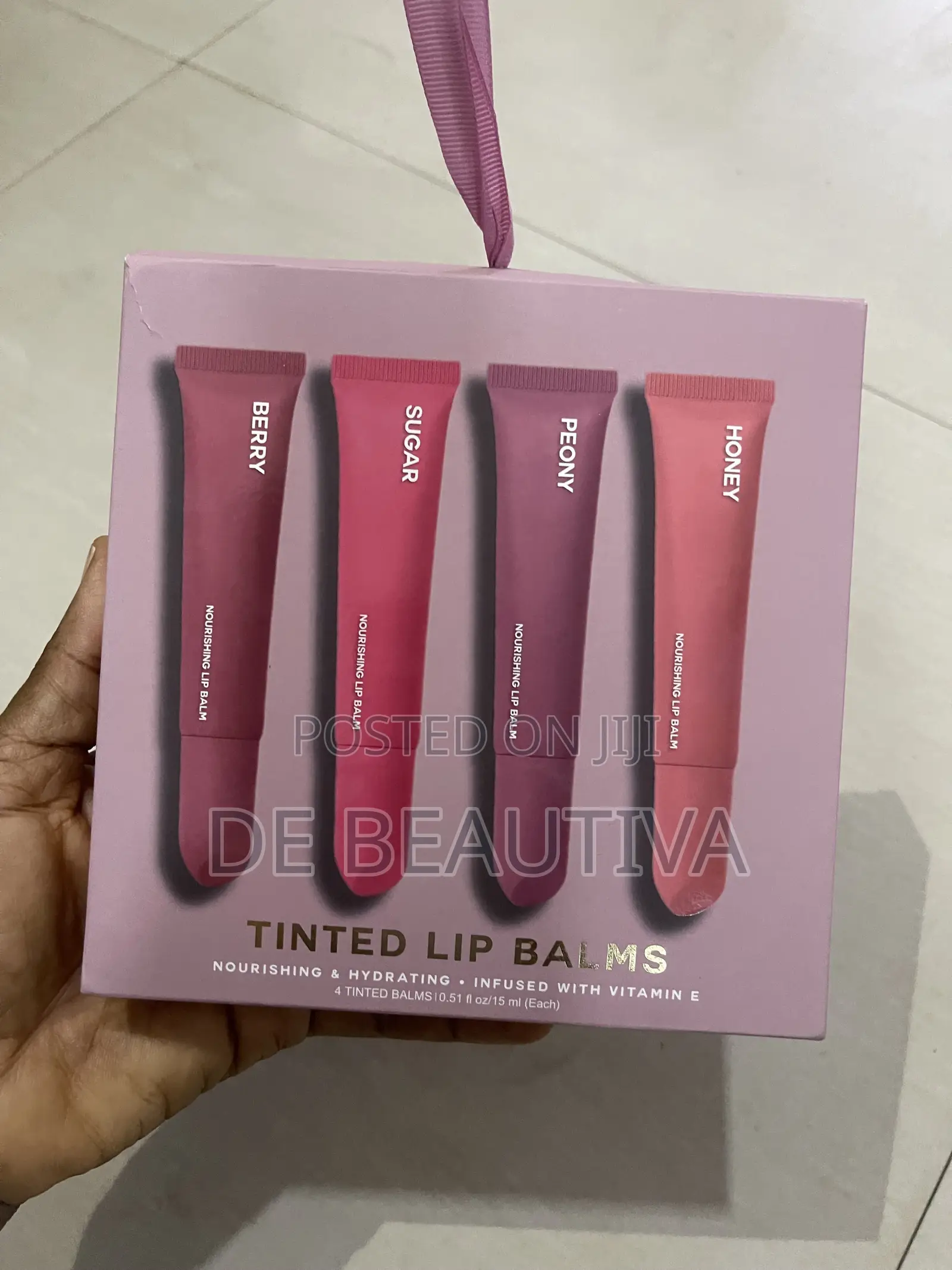 Enchanté Tinted Lip Balm Set (4-Pack)