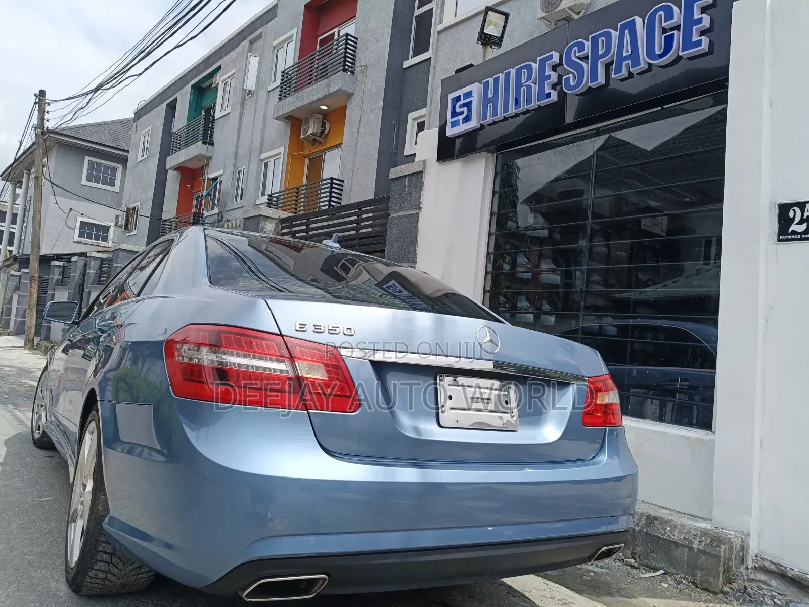 Mercedes-Benz E350 2011 Blue