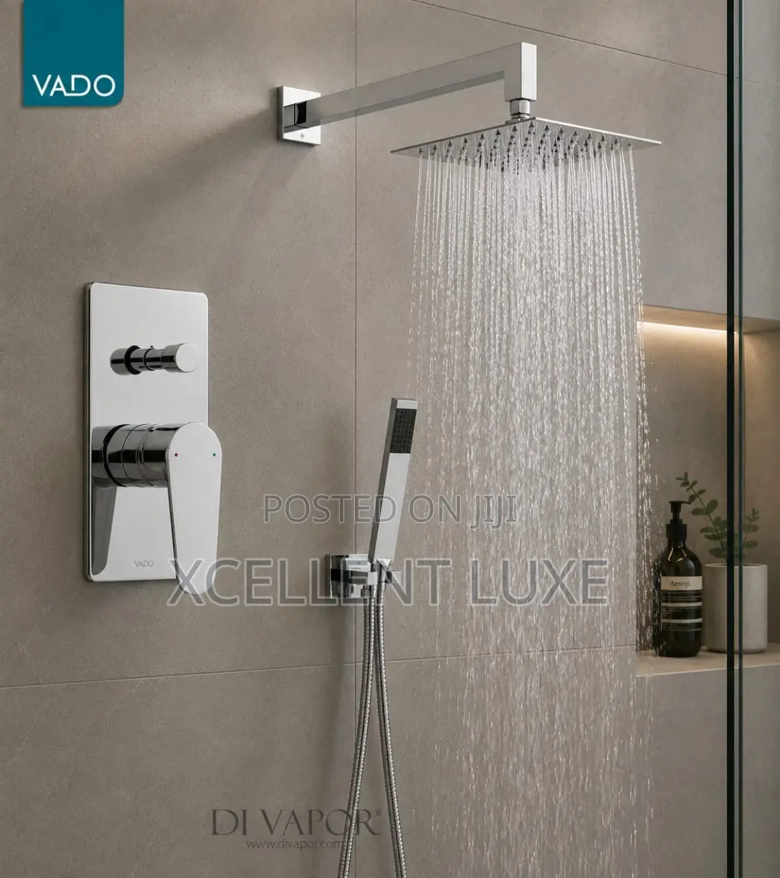 VADO 4ways Conceal Shower Mixer Set With Diverter. (Made in Uk)
