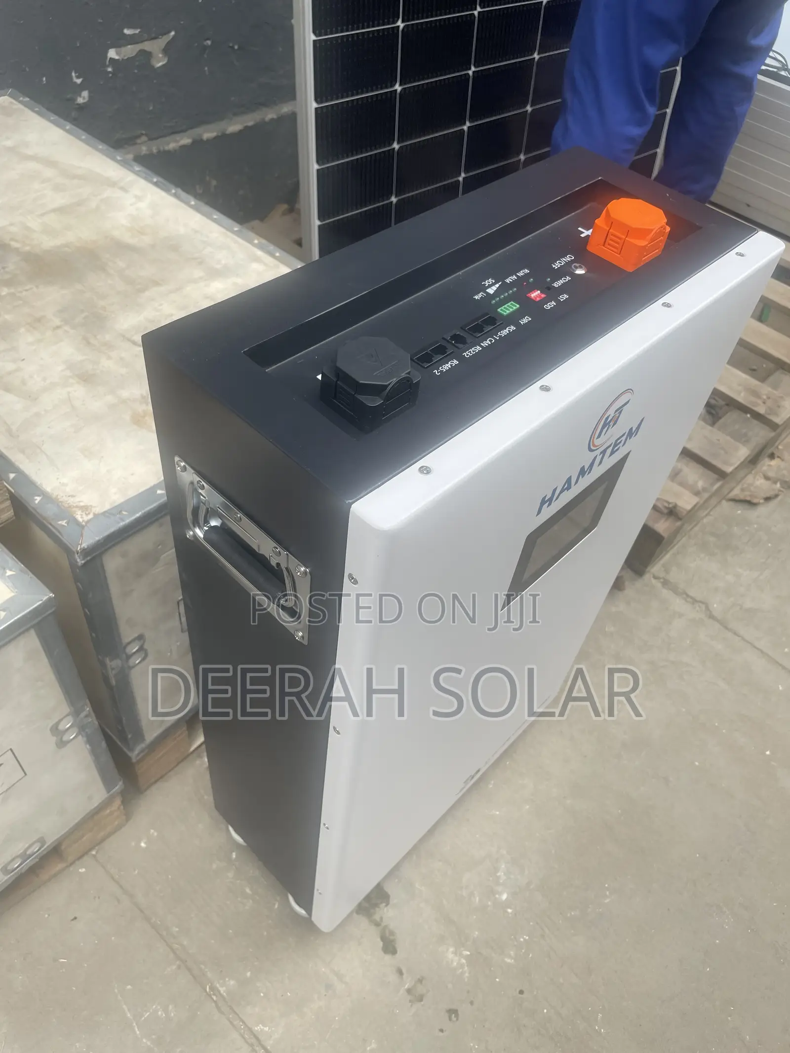  Hamtem 10kWh Lithium Battery – Reliable Solar Energy Storage