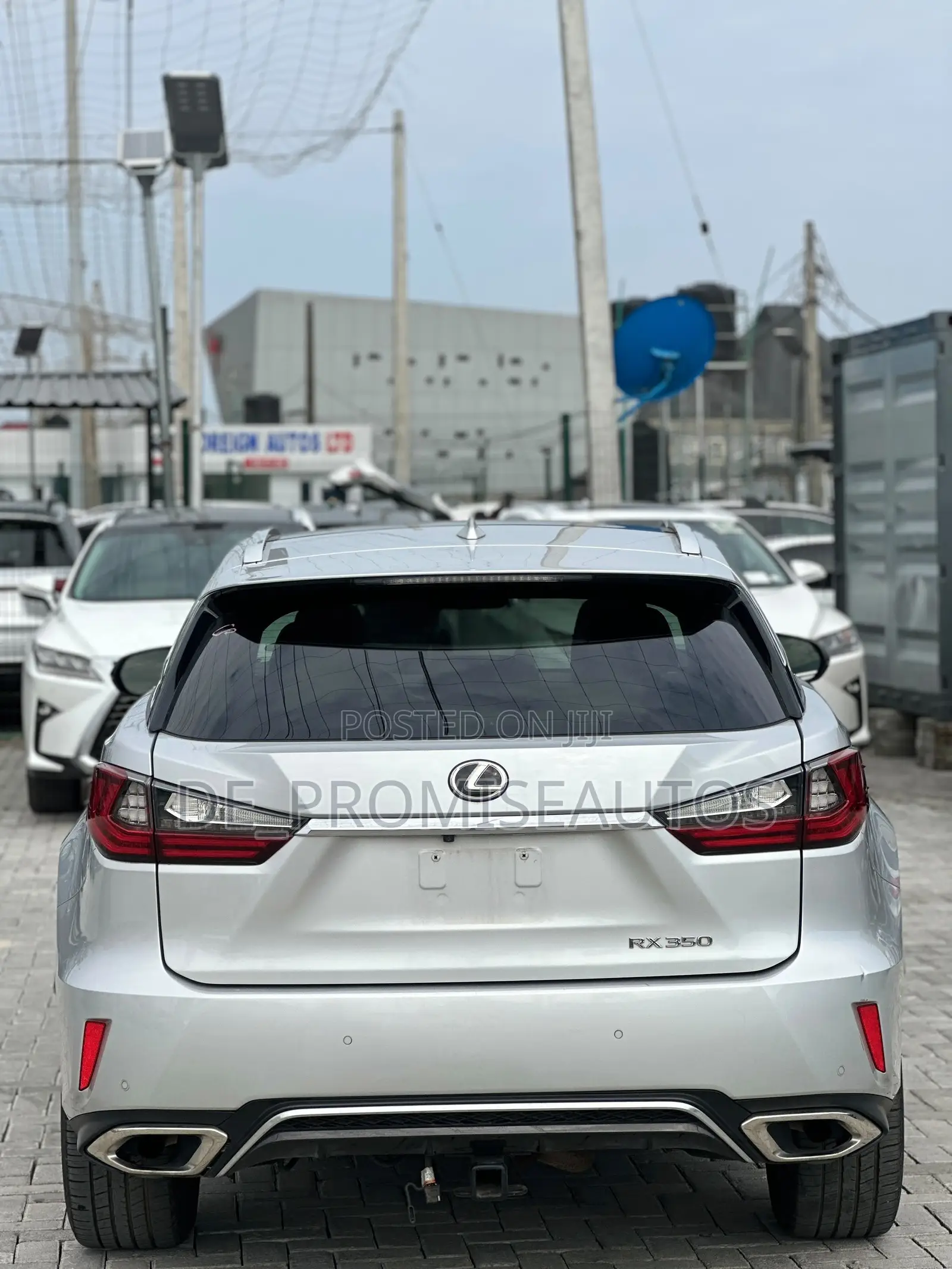 Lexus RX 350 F Sport AWD 2016 Silver