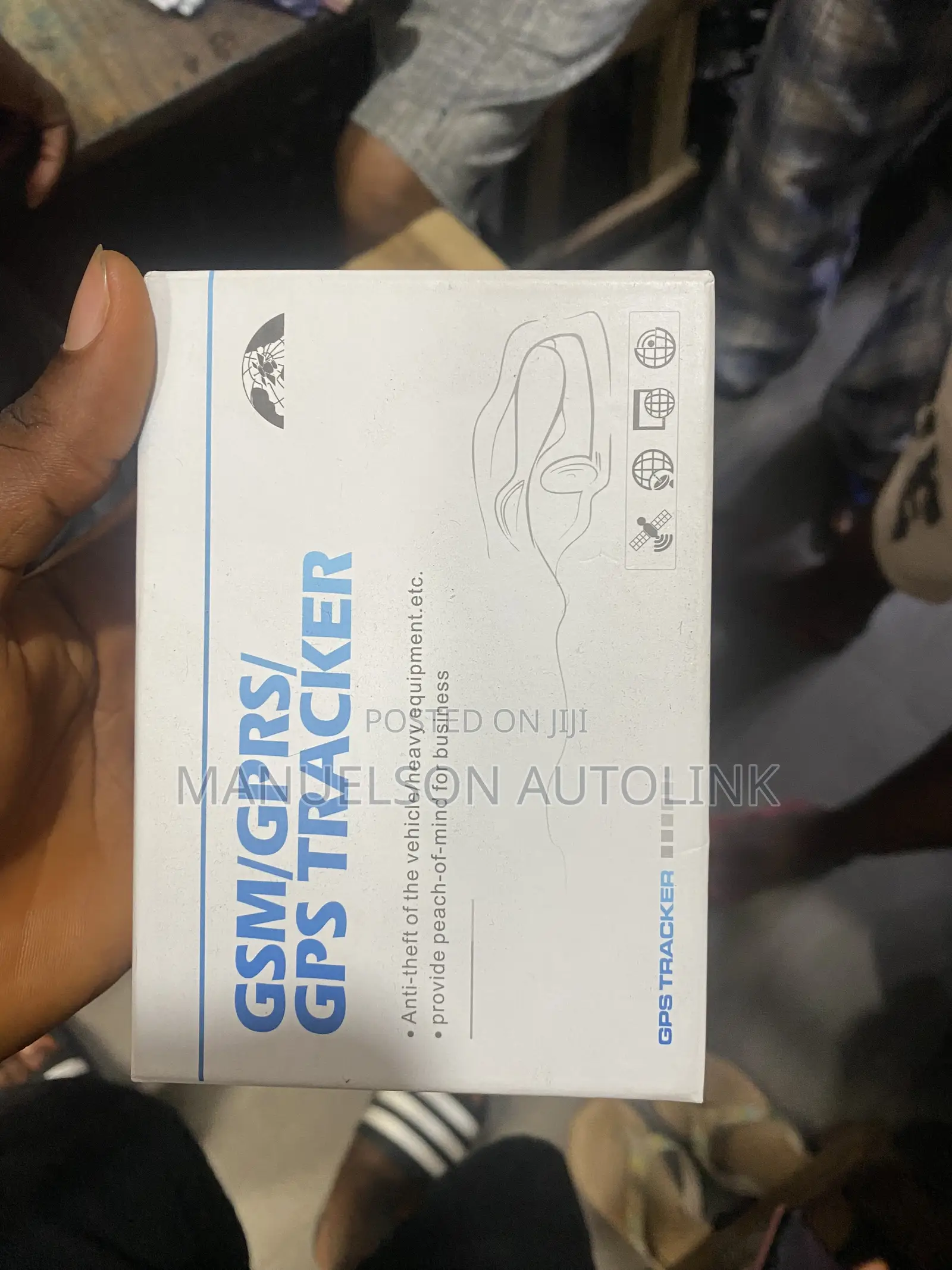 Universal White Car GPS Tracker for All Vehicles