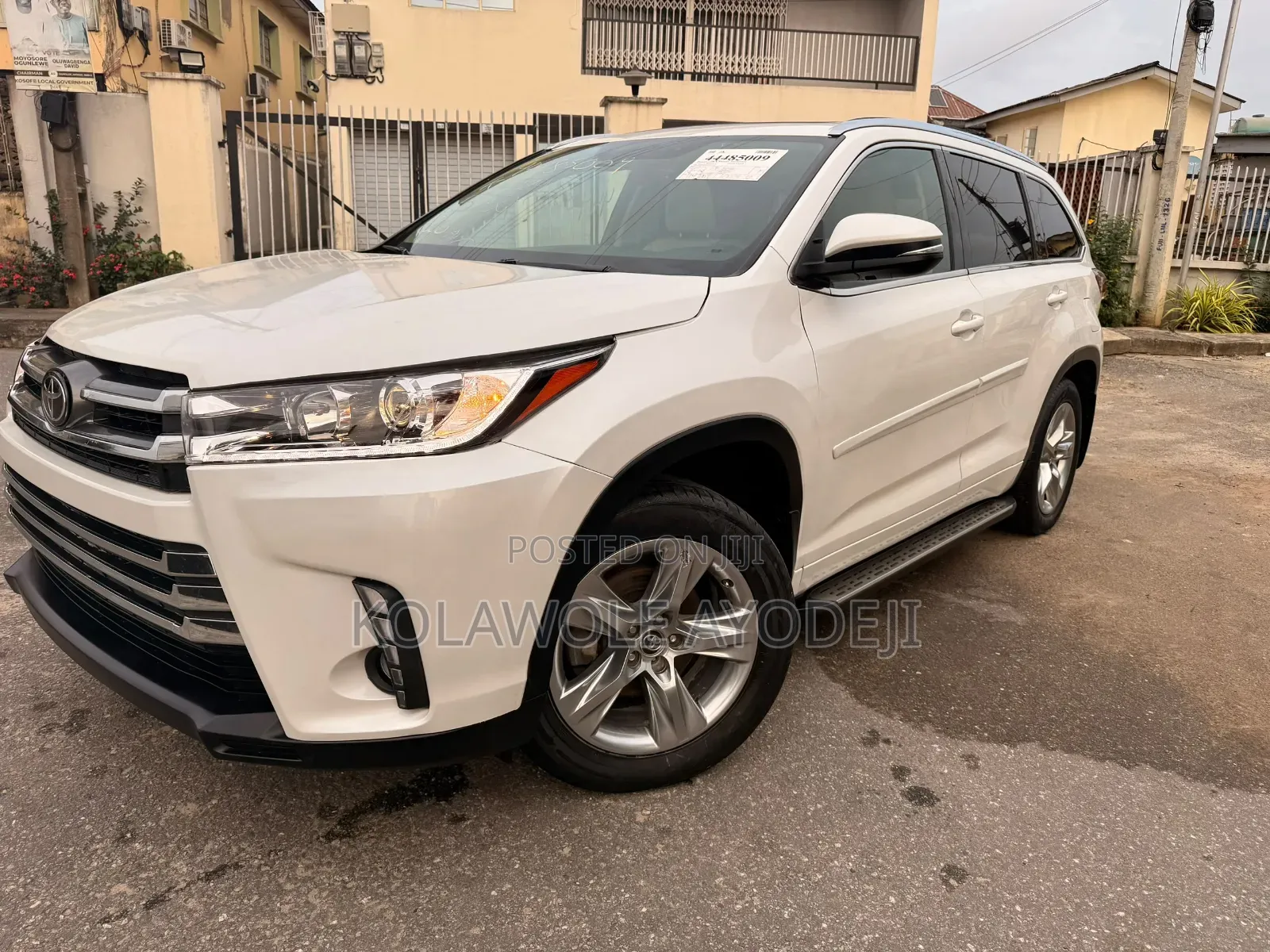 Toyota Highlander Limited Platinum V6 4x4 (3.5L 6cyl 6A) 2016 White