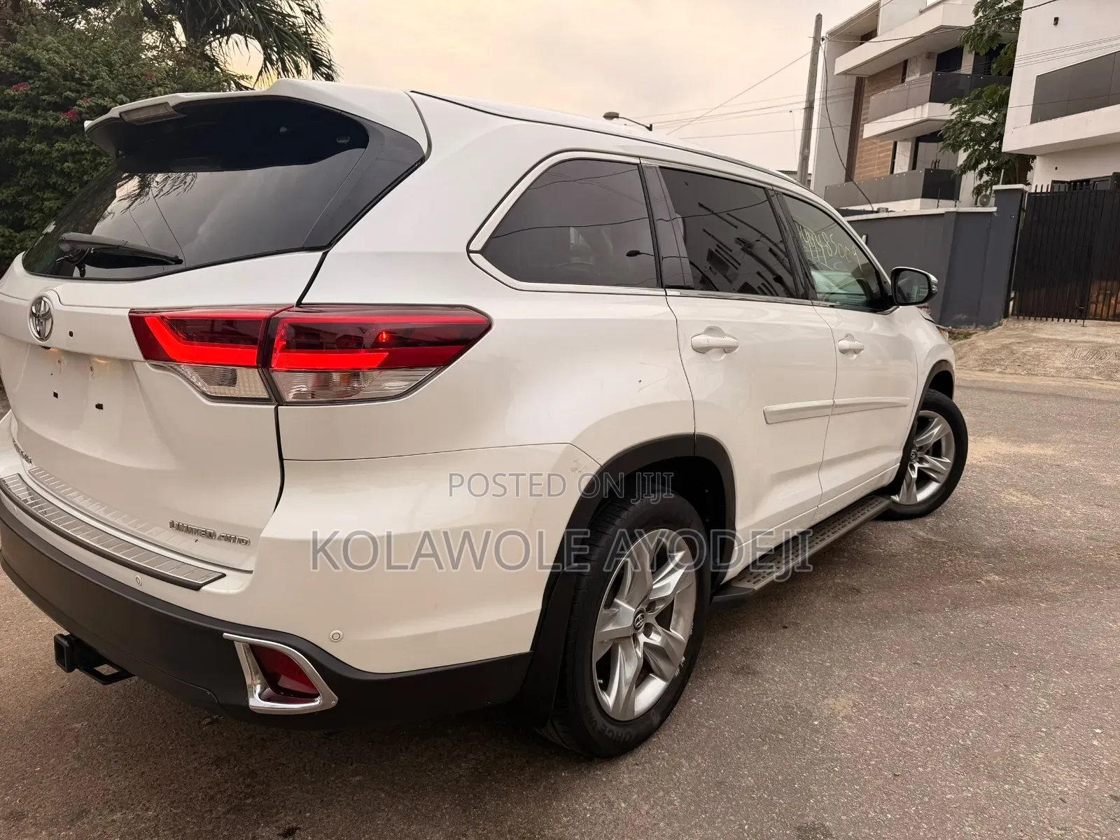 Toyota Highlander Limited Platinum V6 4x4 (3.5L 6cyl 6A) 2016 White