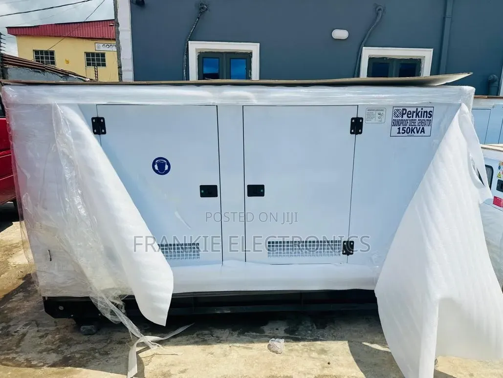 Original 150kVA Perkins Generator –Strong Reliable 100% Copper Coil