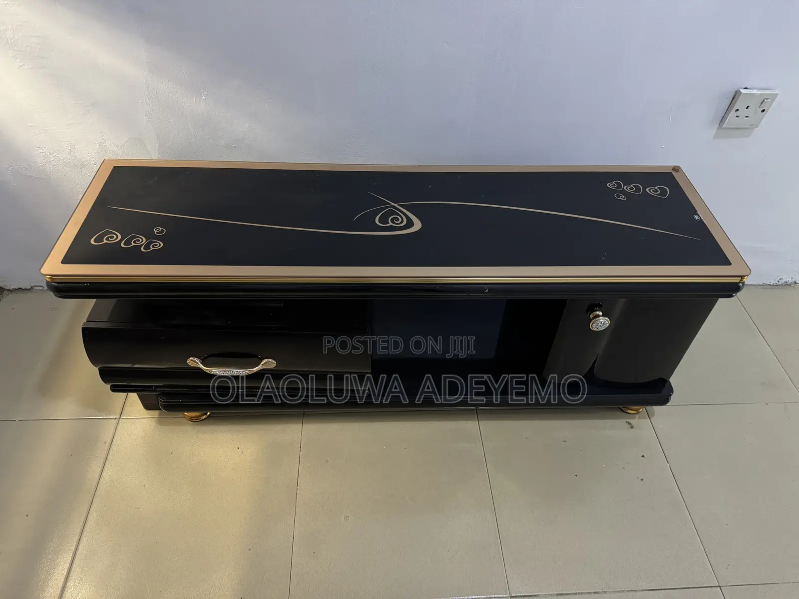 TV Console - Glass Top