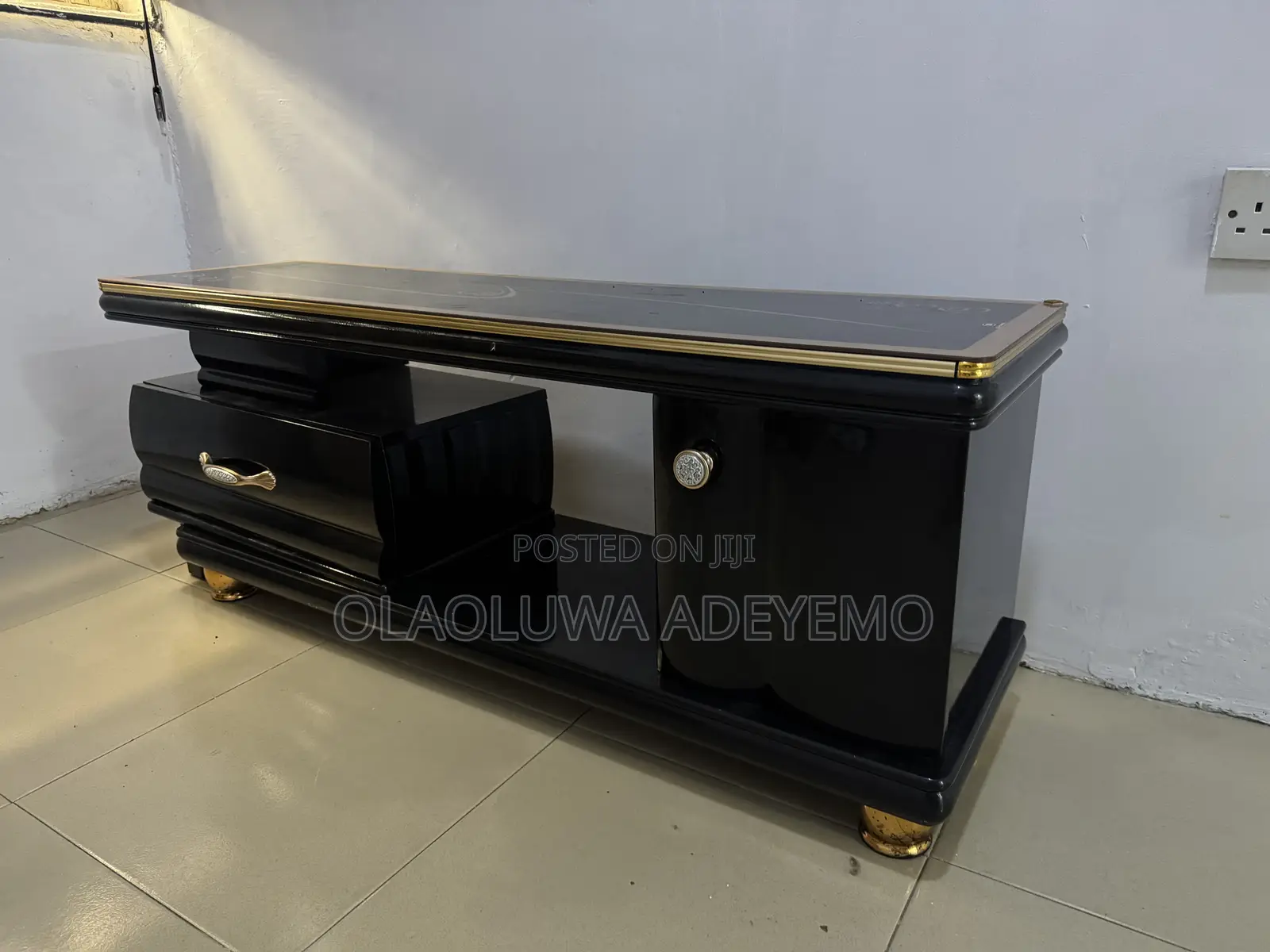 TV Console - Glass Top