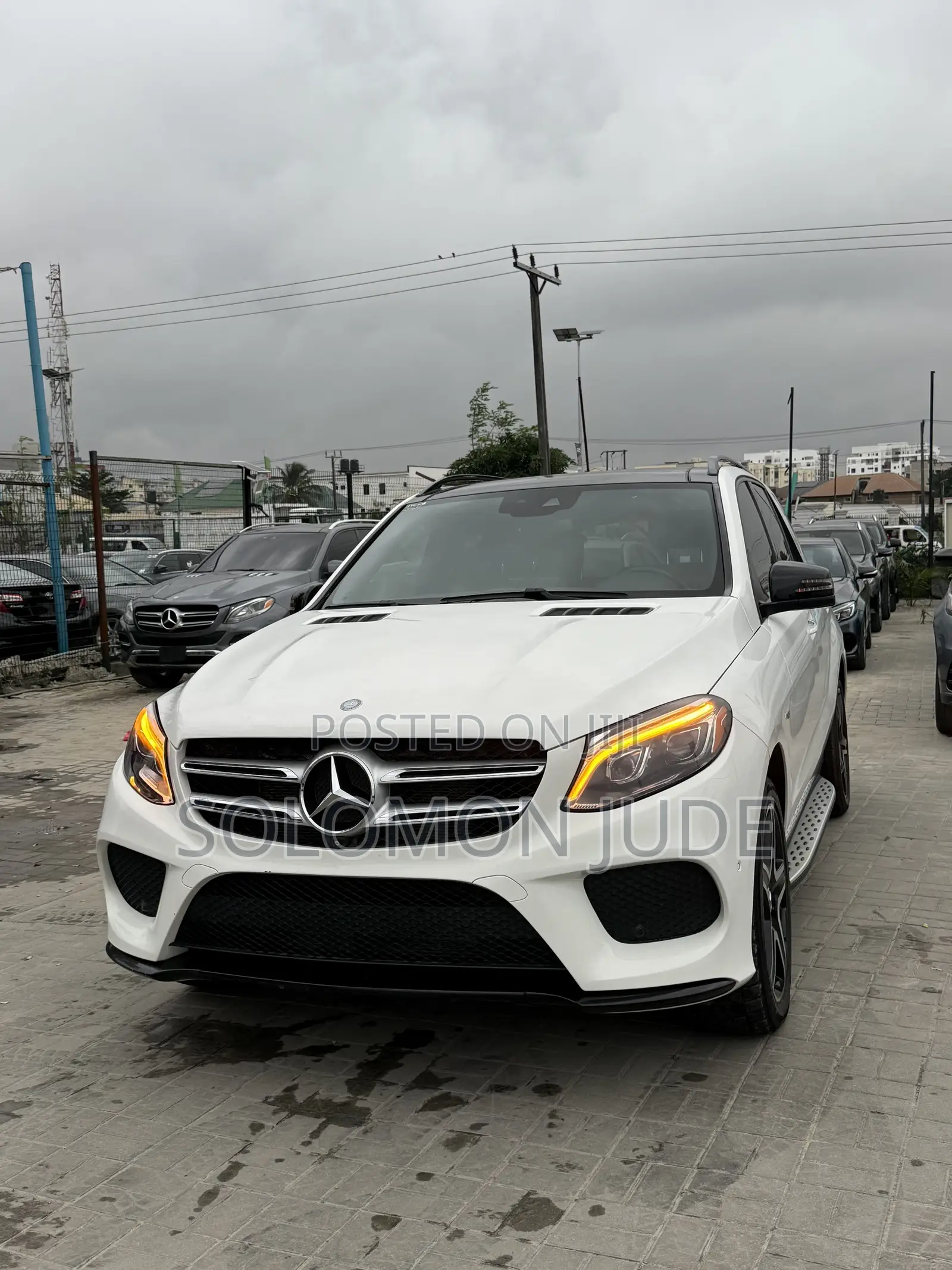 Mercedes-Benz GLE-Class 2017 White