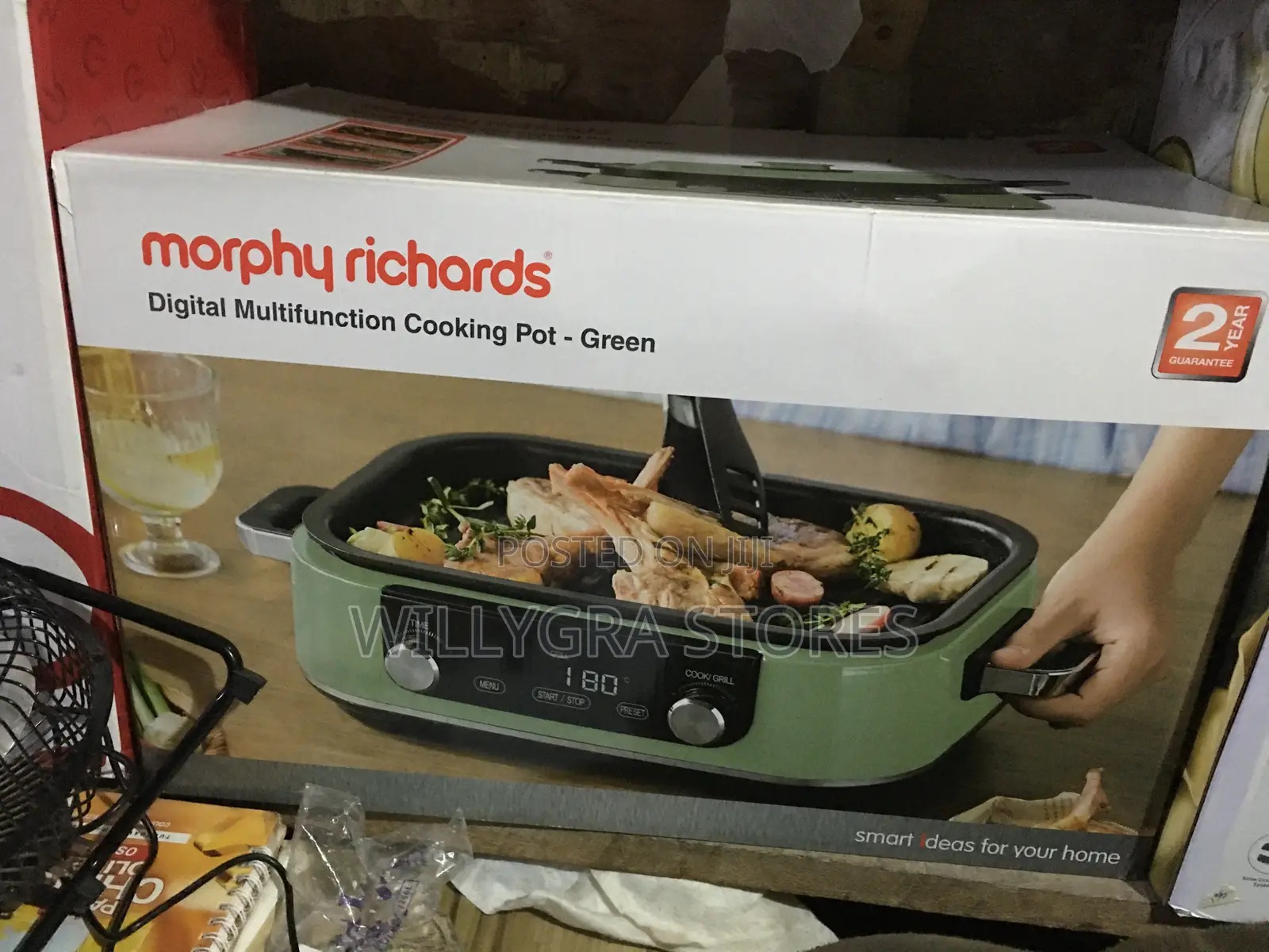 Morphy Richards 3L Digital Multifunction Cooking Pot - 1600W