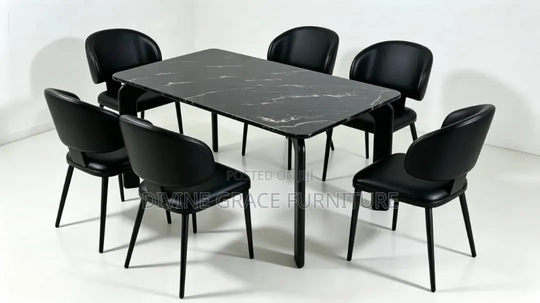 Luxury Marble Table 6-Seater