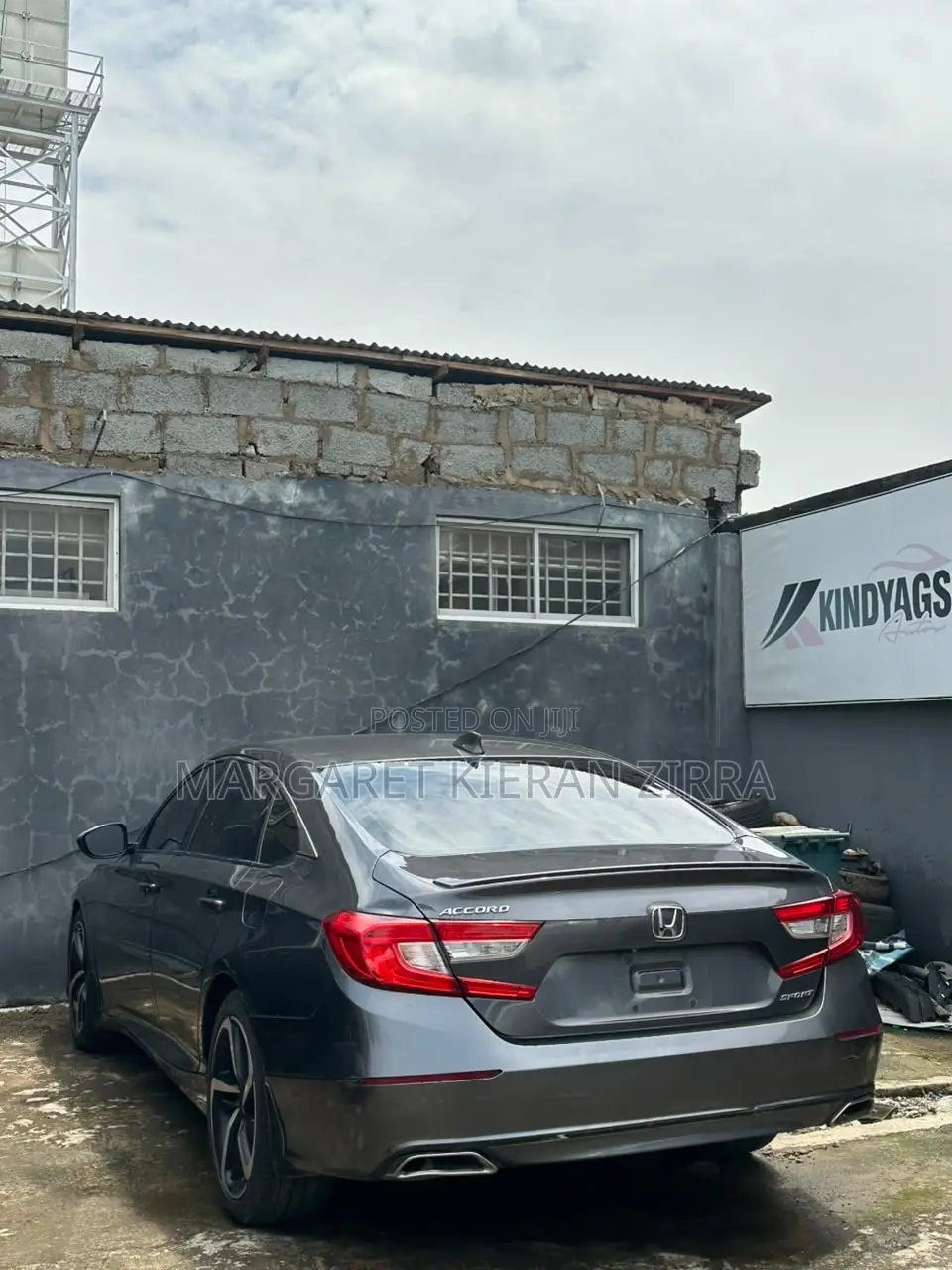 Honda Accord Sport (2.0L 4cyl Turbo 10A) 2019 Gray