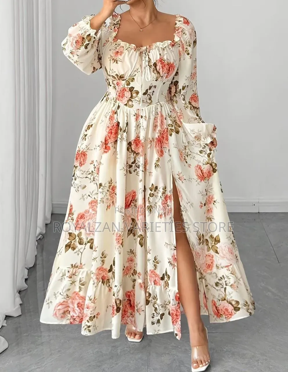 Female Flower Gown