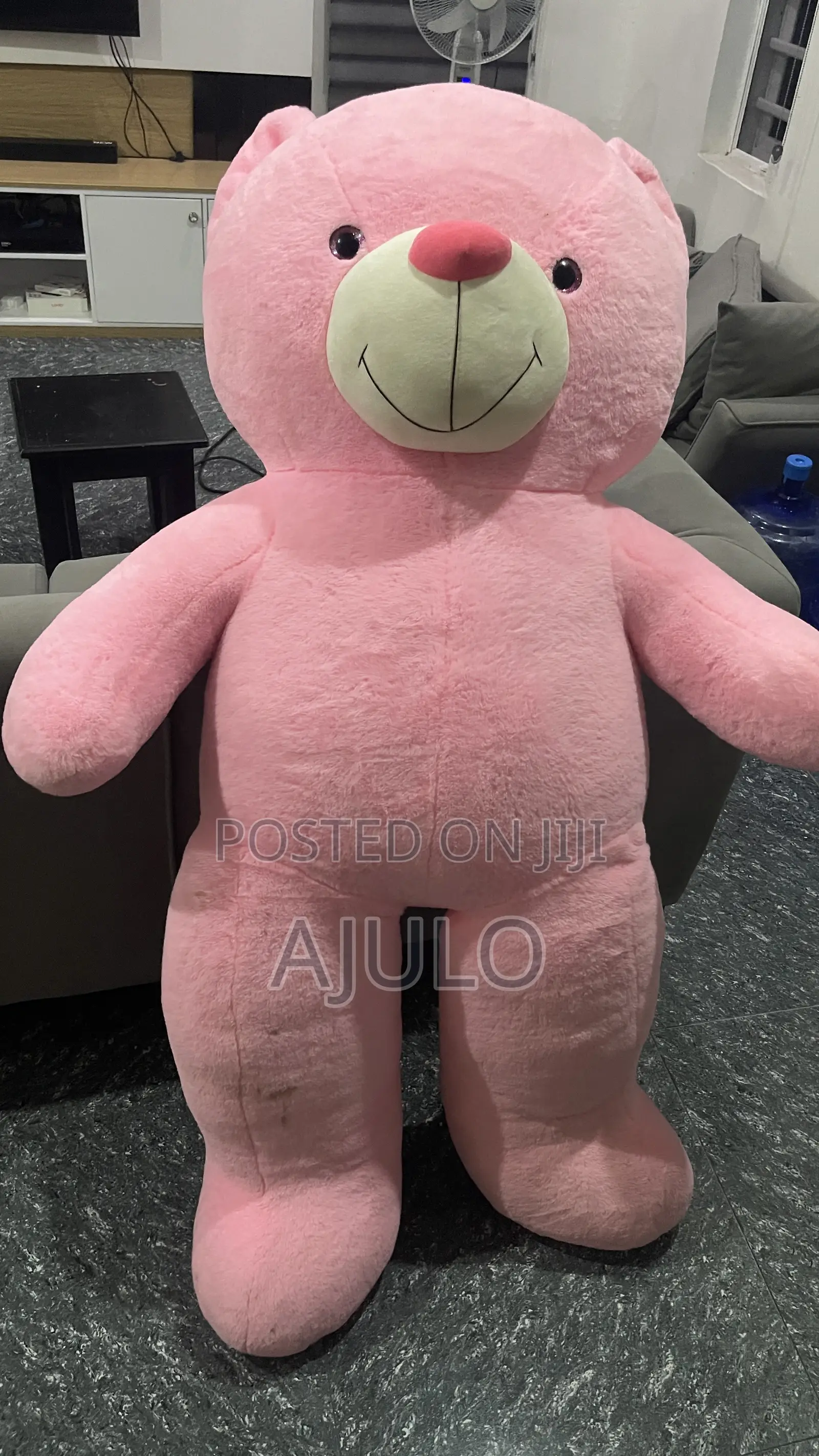 Big 160cm Pink Teddy Bear