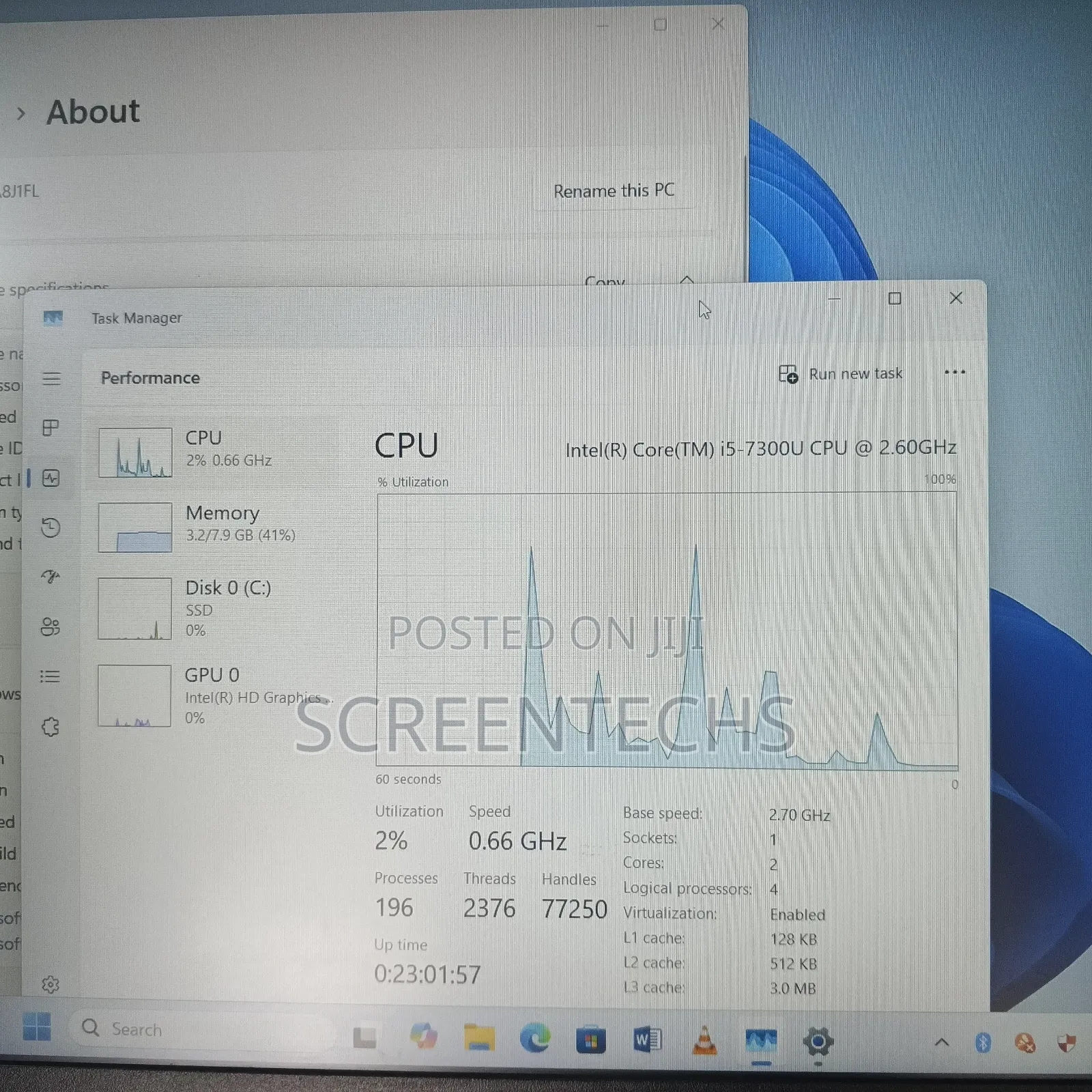 Laptop Dell Latitude 5580 8GB Intel Core i5 SSD 256GB