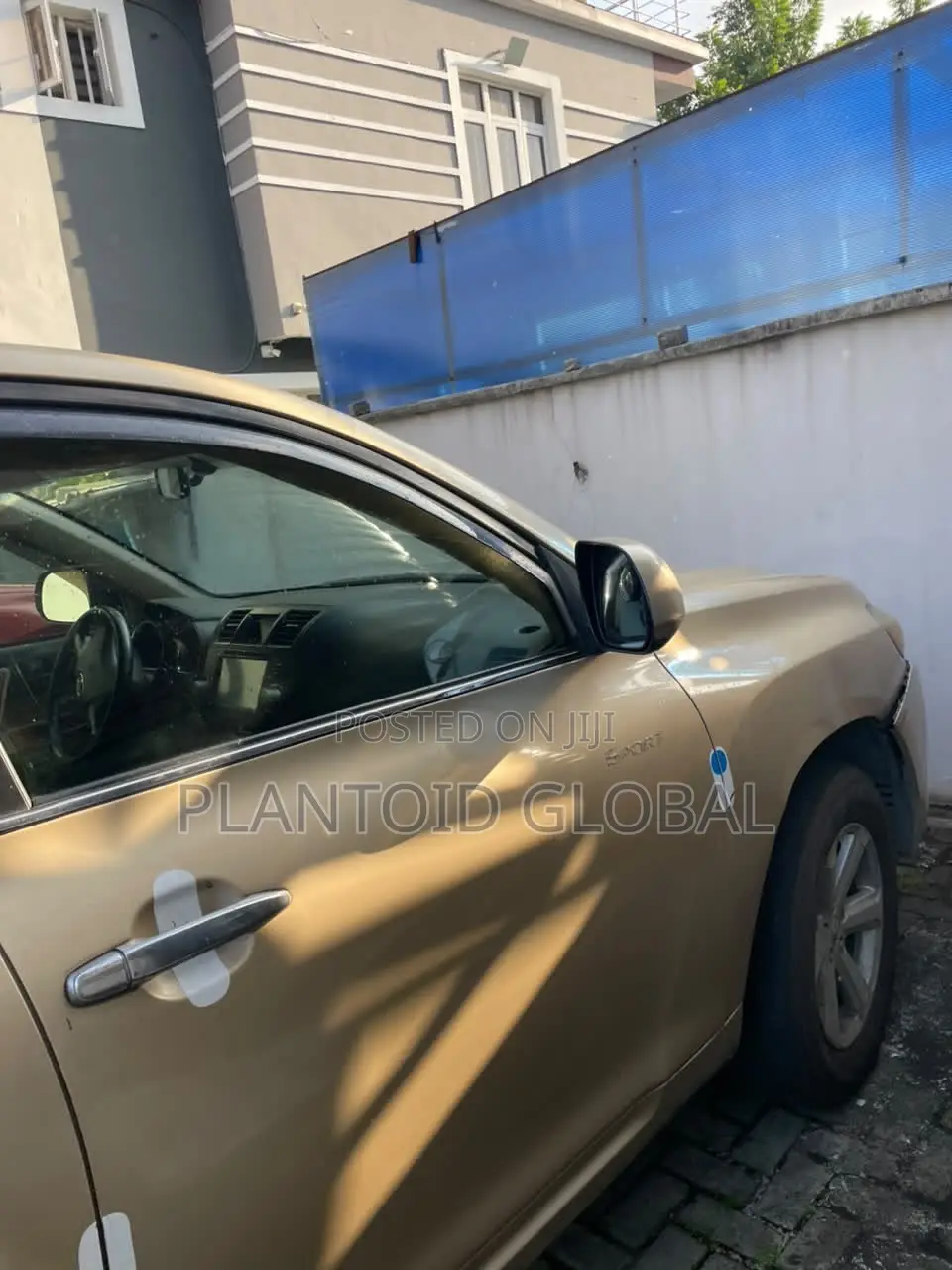 Toyota Highlander V6 2009 Gold