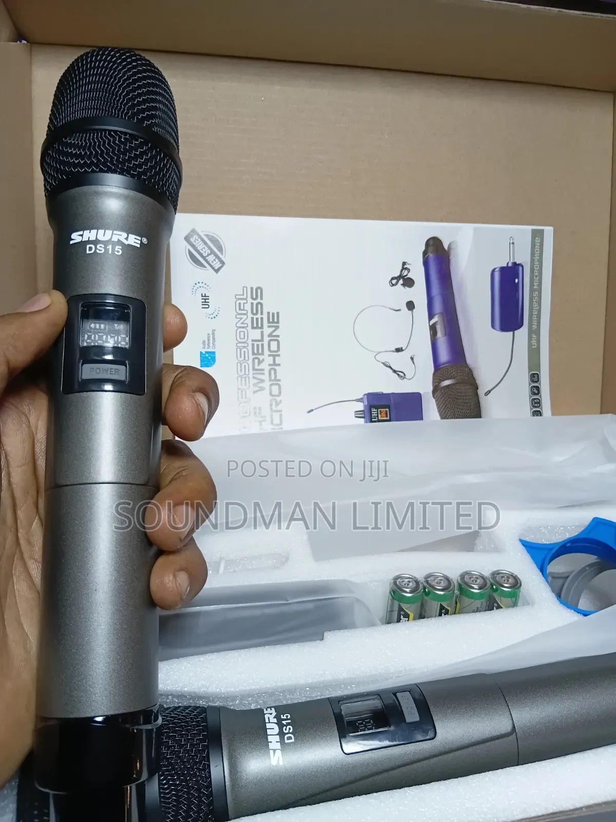 Shure Wireless Universal Microphone System for PA System Shure DS15