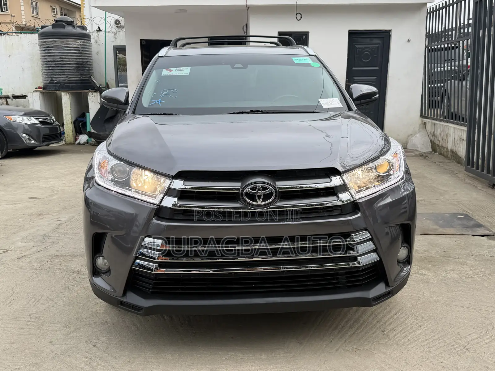 Toyota Highlander Limited Platinum 4x4 V6 (3.5L 6cyl 8A) 2018 Gray