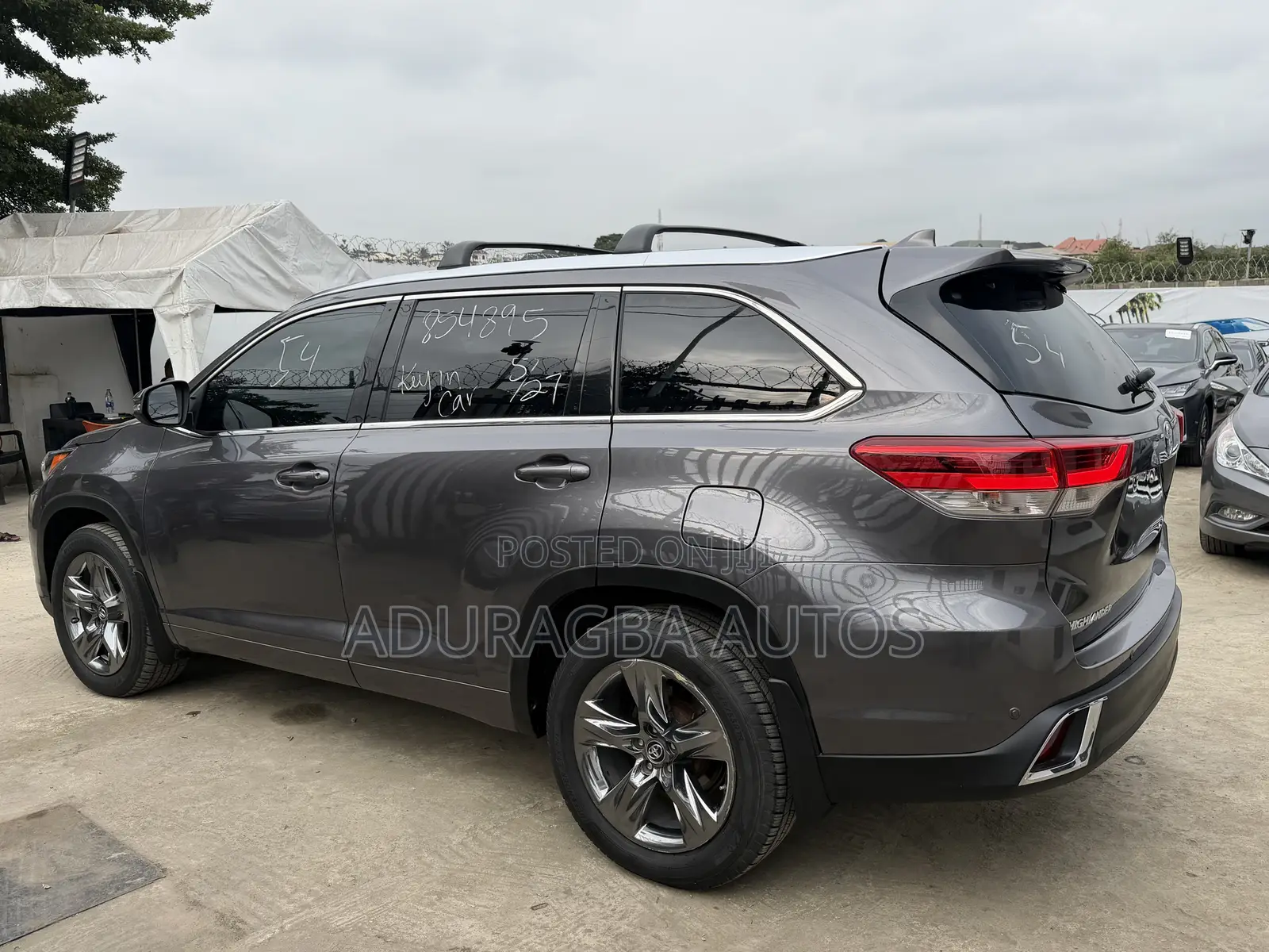 Toyota Highlander Limited Platinum 4x4 V6 (3.5L 6cyl 8A) 2018 Gray