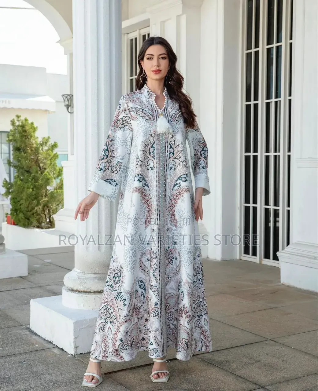 Quality Stoned Abaya Gown